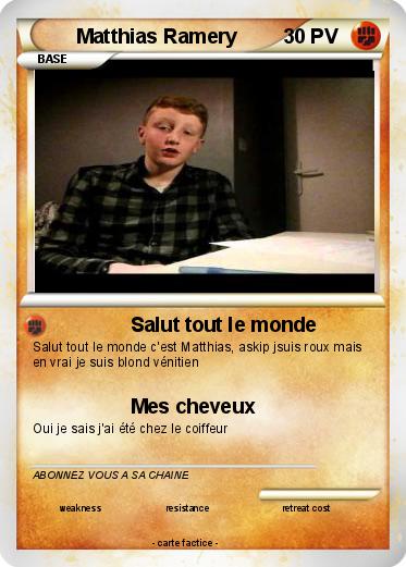 Pokemon Matthias Ramery