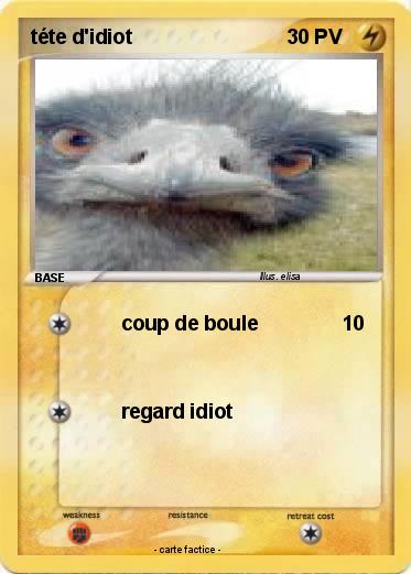 Pokemon téte d'idiot
