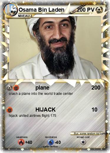 Pokemon Osama Bin Laden