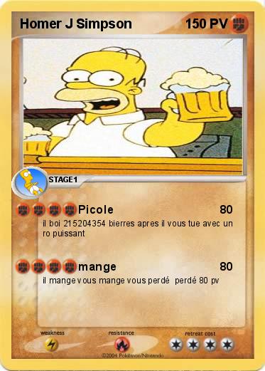 Pokemon Homer J Simpson 
