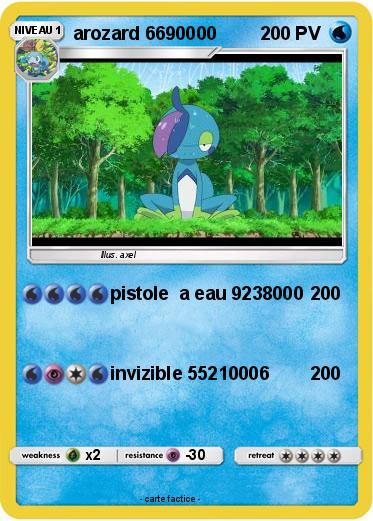 Pokemon arozard 6690000