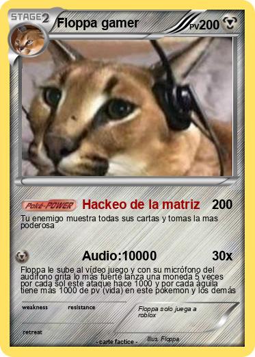 Pokemon Floppa gamer