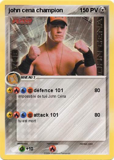 Pokemon john cena champion