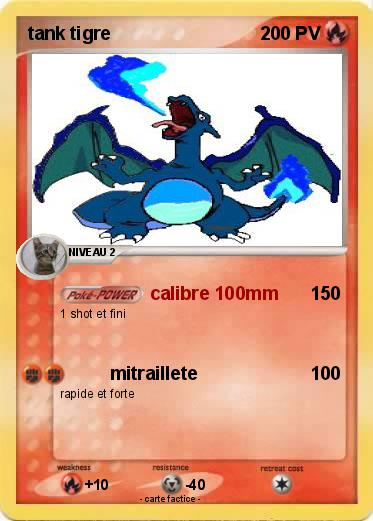 Pokemon tank tigre