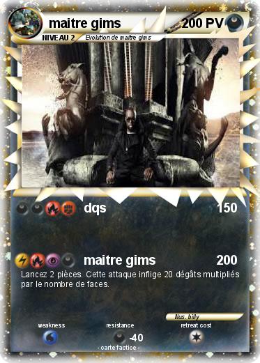 Pokemon maitre gims