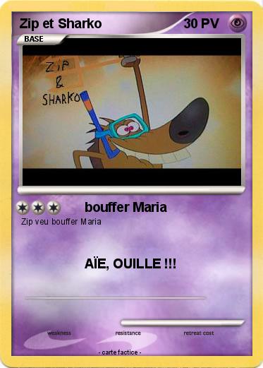 Pokemon Zip et Sharko