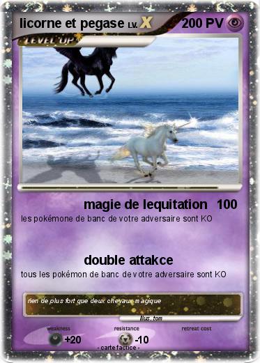 Pokemon licorne et pegase