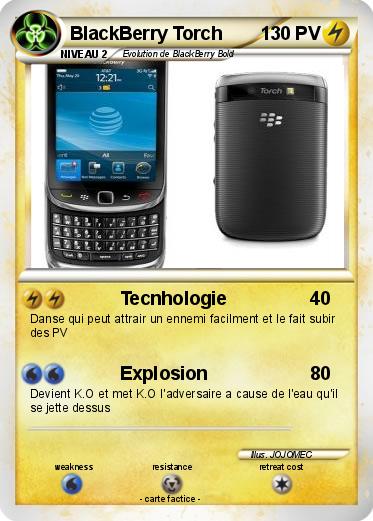 Pokemon BlackBerry Torch