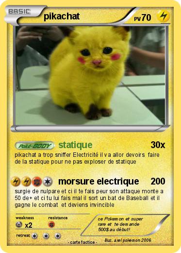 Pokemon pikachat