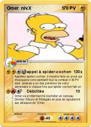 Pokemon Omer  niv.X                        1