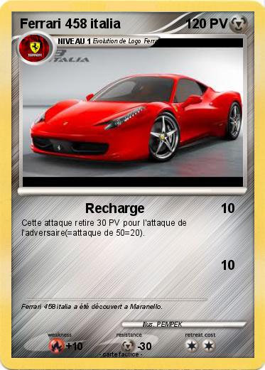 Pokemon Ferrari 458 italia