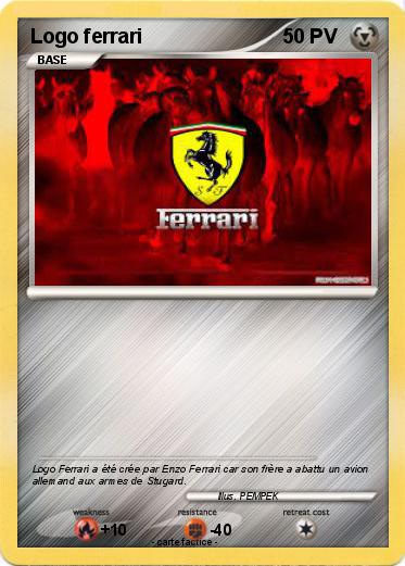 Pokemon Logo ferrari