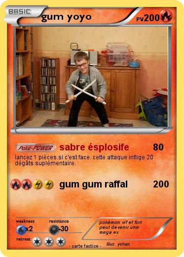 Pokemon gum yoyo