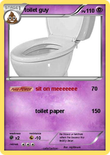 Pokemon toilet guy