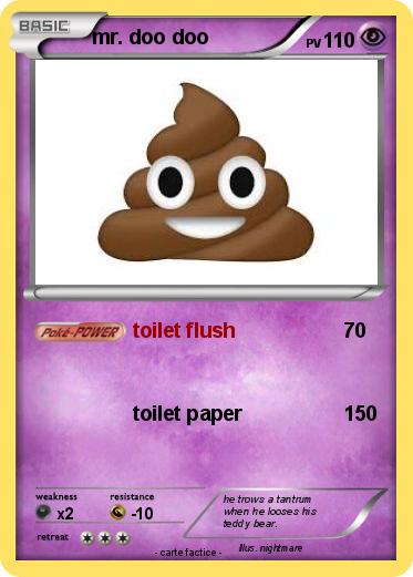 Pokemon mr. doo doo