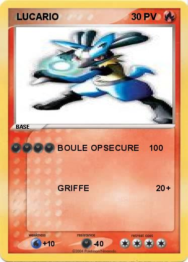 Pokemon  LUCARIO