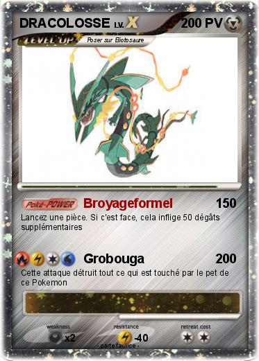 Pokemon DRACOLOSSE