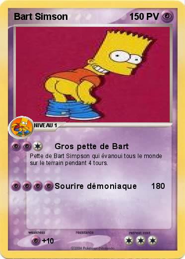 Pokemon Bart Simson