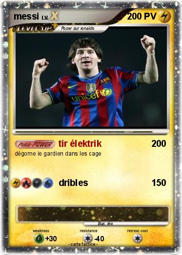 Pokemon messi