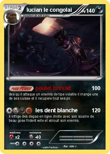 Pokemon lucian le congolai