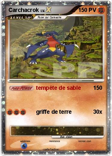 Pokemon Carchacrok