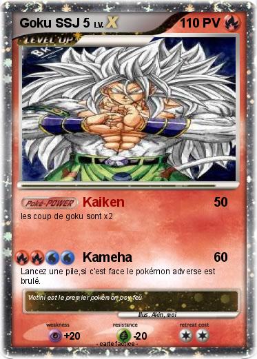 Pokemon Goku SSJ 5