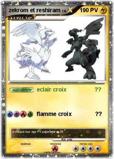 Pokemon zekrom et reshiram