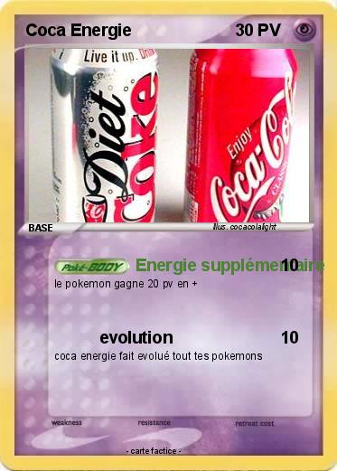 Pokemon Coca Energie
