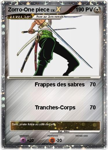 Pokemon Zorro-One piece