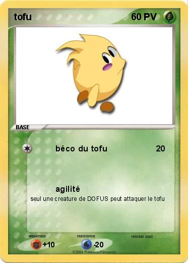 Pokemon tofu