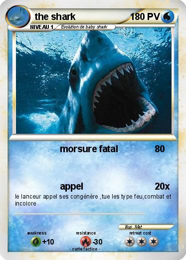 Pokemon the shark