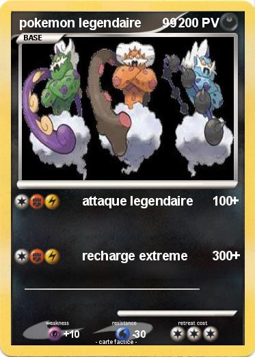Pokemon pokemon legendaire      99