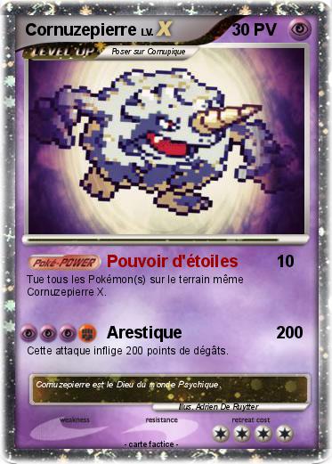 Pokemon Cornuzepierre