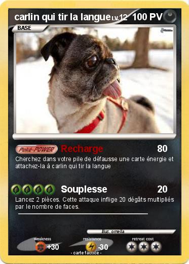 Pokemon carlin qui tir la langue