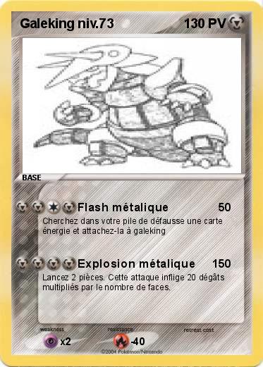 Pokemon Galeking niv.73