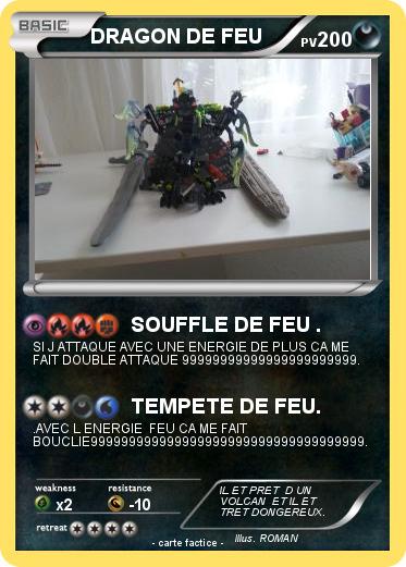 Pokemon DRAGON DE FEU