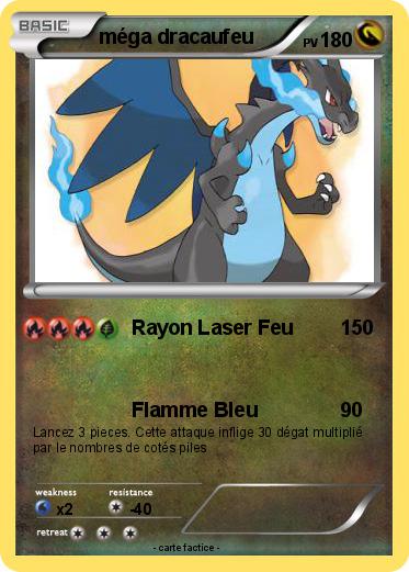 Pokemon méga dracaufeu