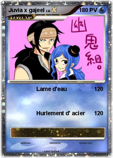 Pokemon Juvia x gajeel