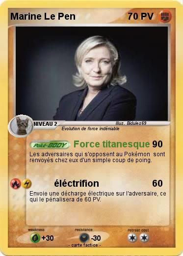 Pokemon Marine Le Pen