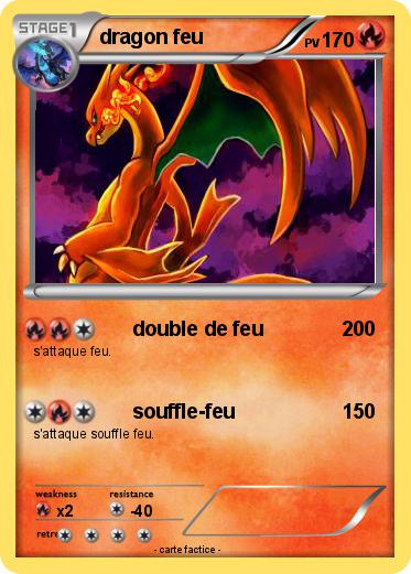 Pokemon dragon feu