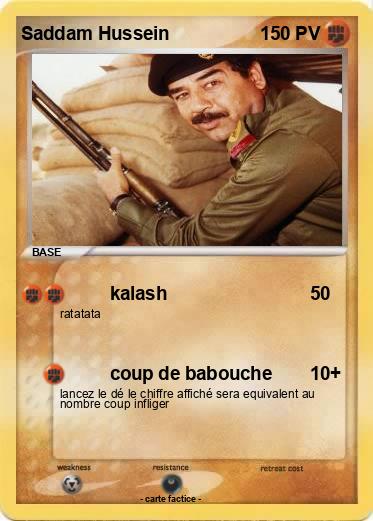 Pokemon Saddam Hussein