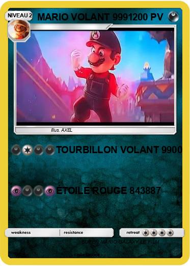 Pokemon MARIO VOLANT 9991