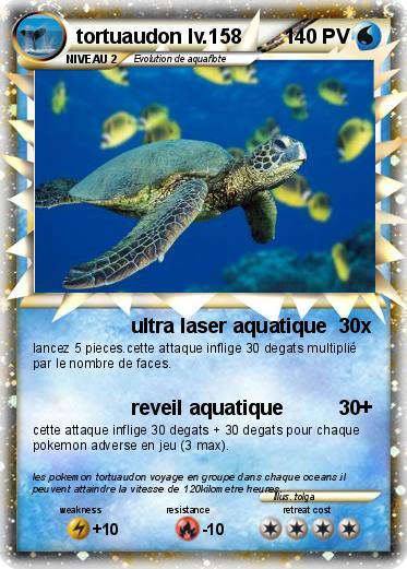 Pokemon tortuaudon lv.158