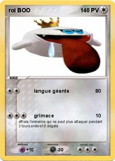 Pokemon roi BOO