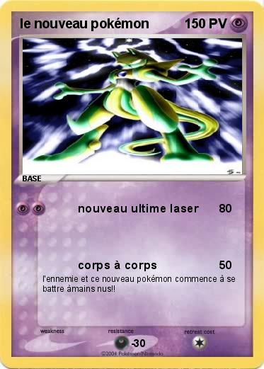 Pokemon le nouveau pokémon
