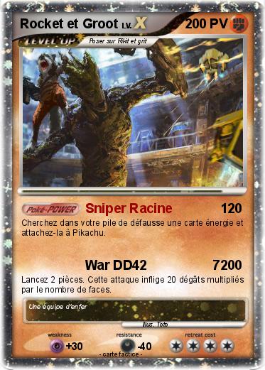 Pokemon Rocket et Groot