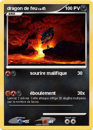 Pokemon dragon de feu