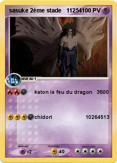 Pokemon sasuke 2éme stade   11254