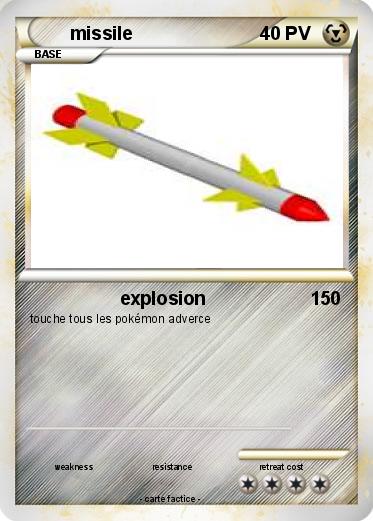Pokemon missile