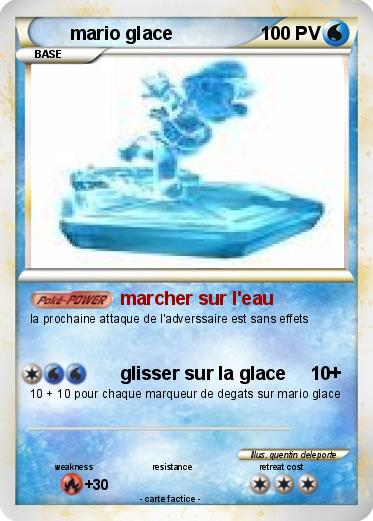 Pokemon mario glace